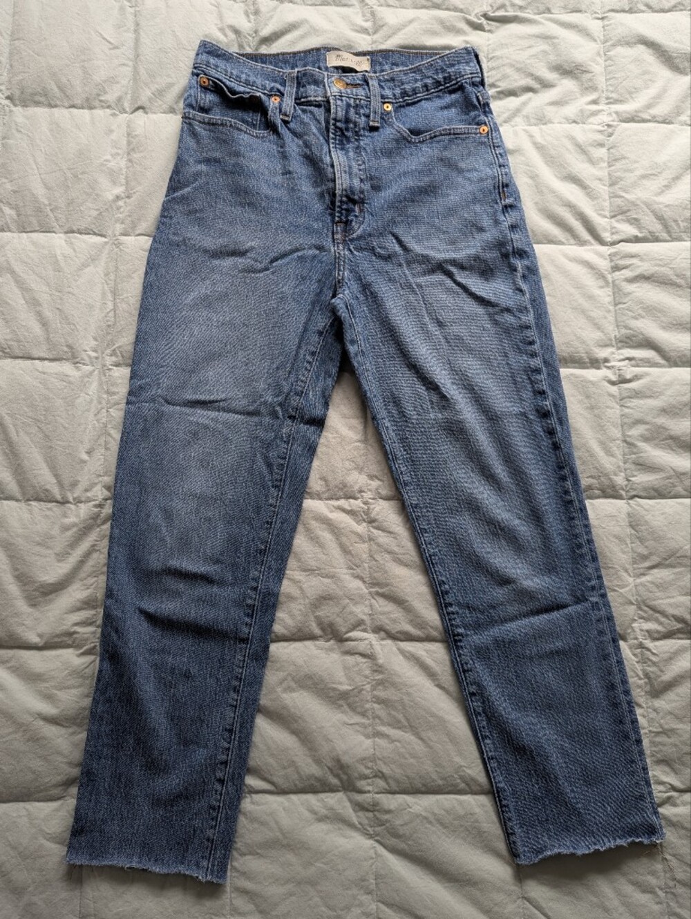 Madewell High Rise Cropped Jeans